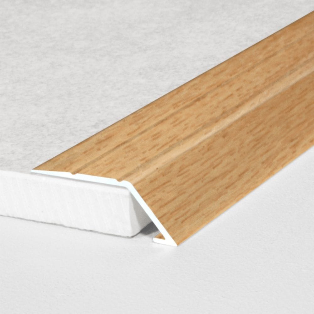 60x1000mm Self-adhesive Aluminium Wood Effect Door Edging Floor Trim Threshold 