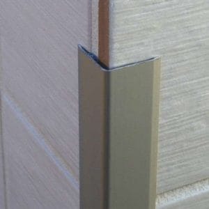 Aluminium Retro-Fit Tile Trim Angle Edge Protector Cladding Corner Trim 20x20mm