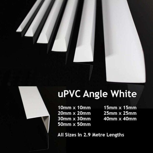 uPVC Angle White