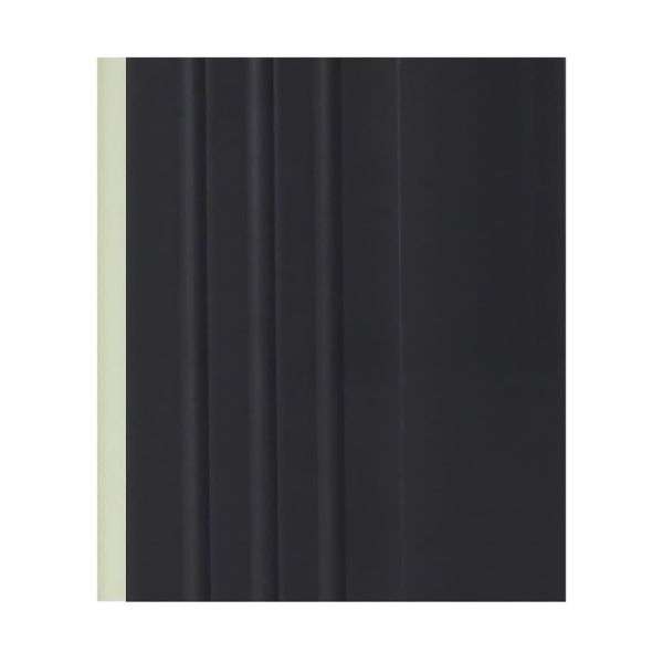 black flexible luminescent non slip pvc stair nosing 40x40mm 730 rdfl closeup