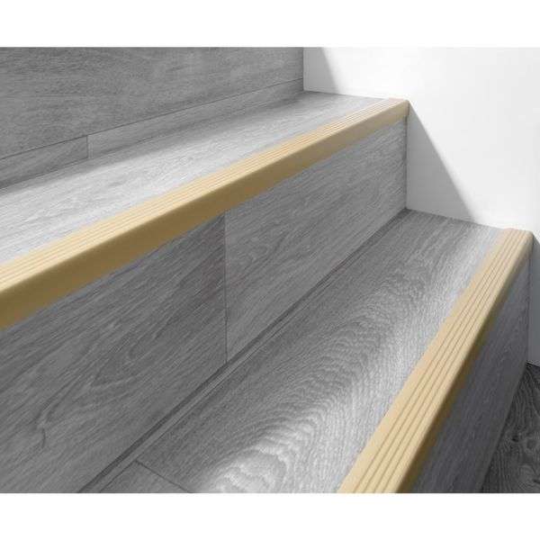 PVC Non-slip flexible stair nosing - Q735ND beige