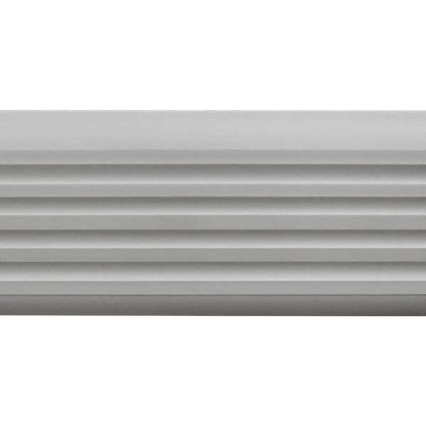 PVC Non-slip flexible stair nosing - Q735ND silver