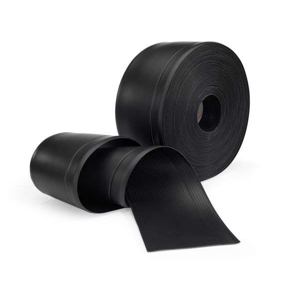 PVC Flexible Skirting board 100x25mmx1200mm black