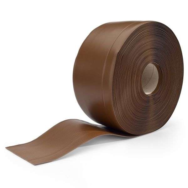 PVC Flexible Skirting board 100x25mmx1200mm brown