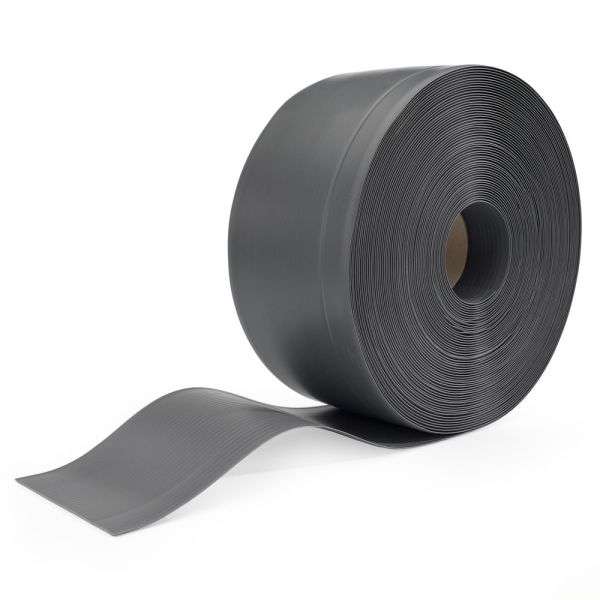 PVC Flexible Skirting board 100x25mmx1200mm dark grey